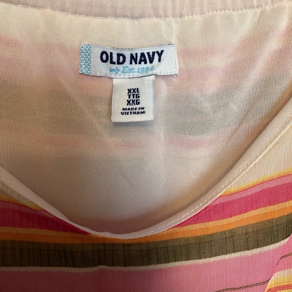 NWOT Old Navy Striped Sleeveless Maxi Dress - Picture 2 of 5